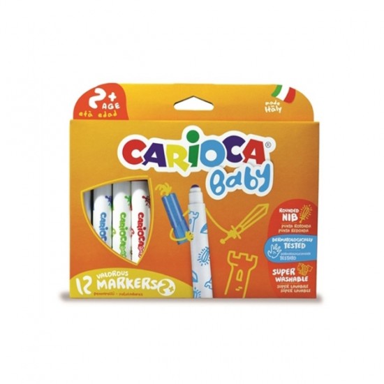 ΜΑΡΚΑΔΟΡΟΙ CARIOCA TEDDY BABY 2+ JUMBO/12 42814